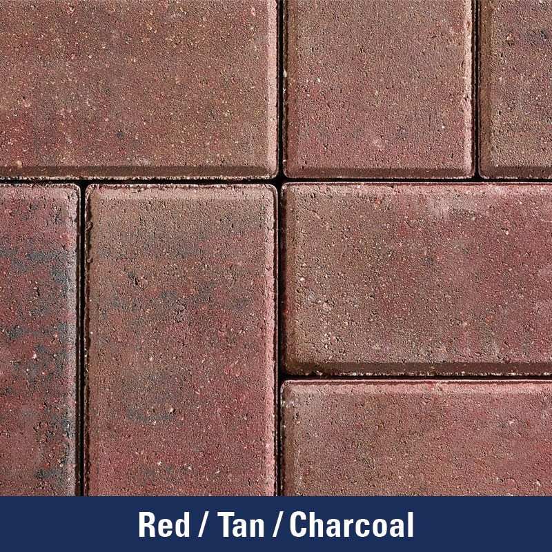 Red/Tan/Charcoal