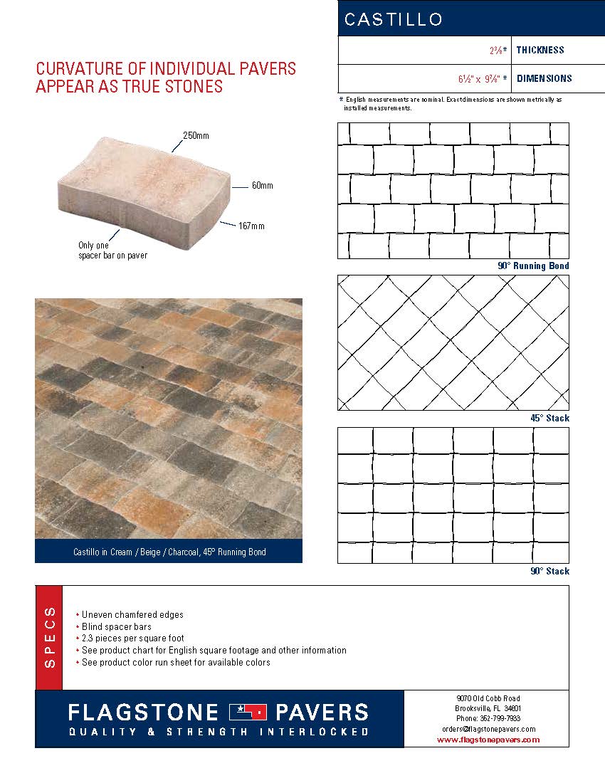 Castillo Cut Sheet