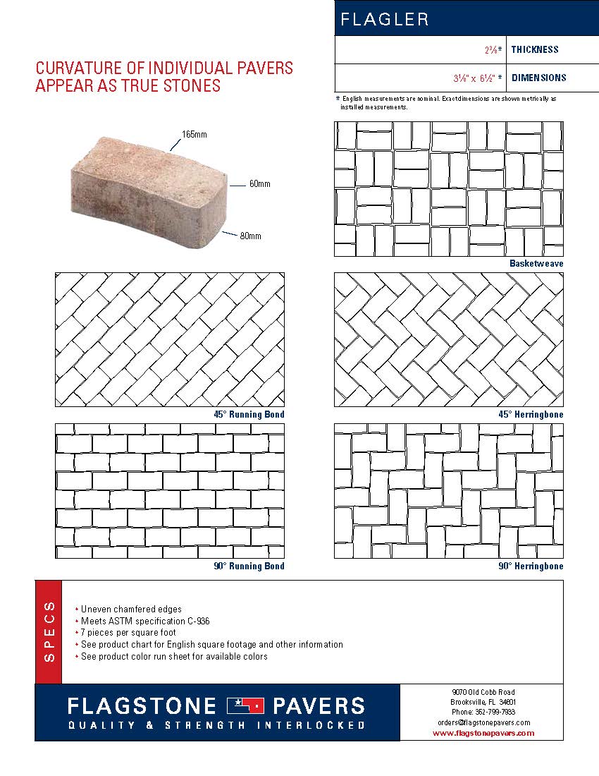 Flager Cut Sheet